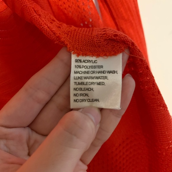 Exclusively Misook Sheer Cardigan Sweater - Picture 9 of 9